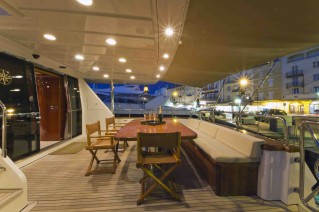 Yacht BOJANGLES -  Aft Deck